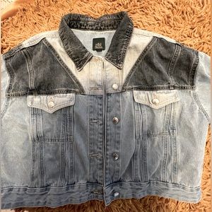 Super cute jean jacket!